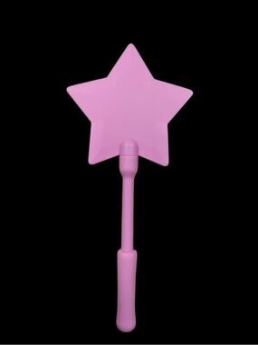 New pink credit card tap to pay star wand